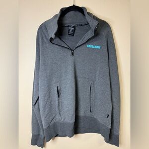 Men's Gongshow Gray Zip-Up Sweater